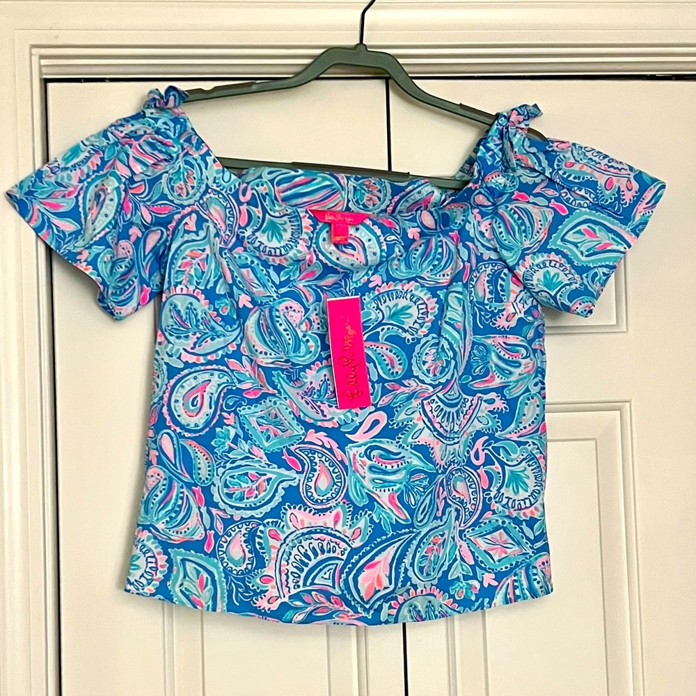 Lilly Pulitzer Tamara Top NWT Size Large